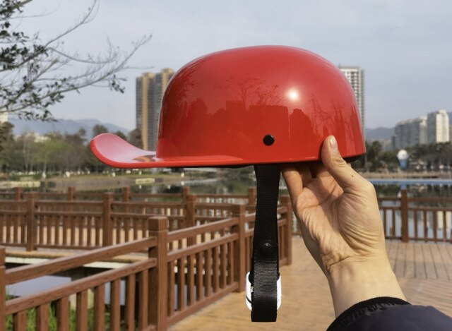 Premium Baseball Cap Motorcycle Helmet - view 4