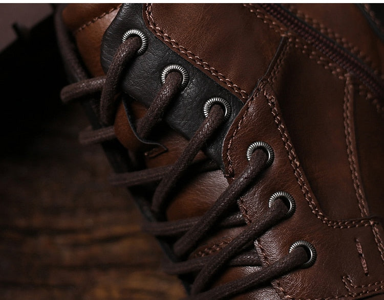 Motorcycle Trainer Men's Biker Boots - view 9