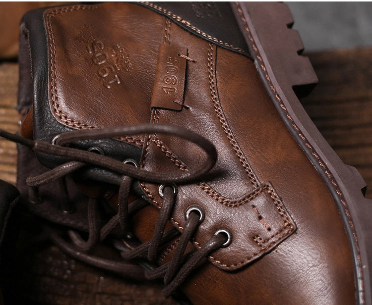 Motorcycle Trainer Men's Biker Boots - view 12