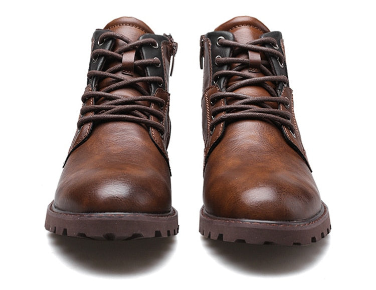 Motorcycle Trainer Men's Biker Boots - view 8