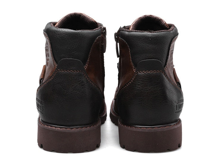 Motorcycle Trainer Men's Biker Boots - view 6