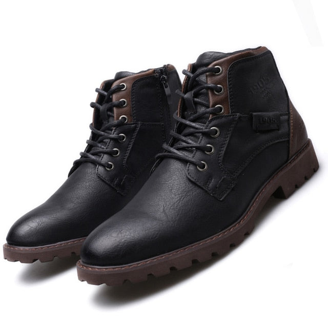 Motorcycle Trainer Men's Biker Boots - view 4