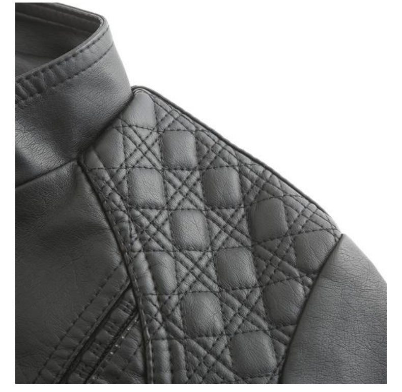 Women's Faux Biker Leather Motorcycle - view 14