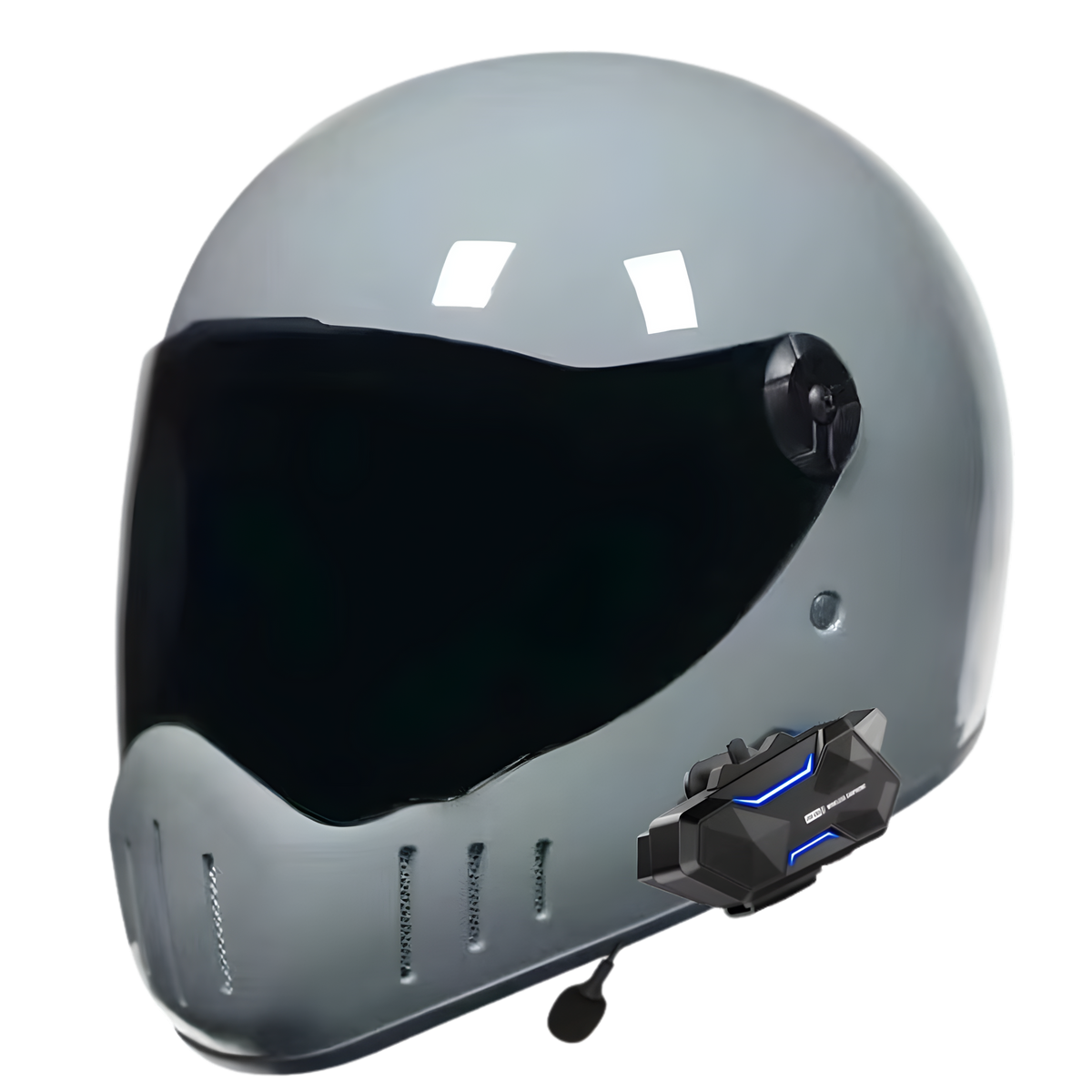 X1 Retro Helmet – Bluetooth Intercom (2–8 Riders) - view 12