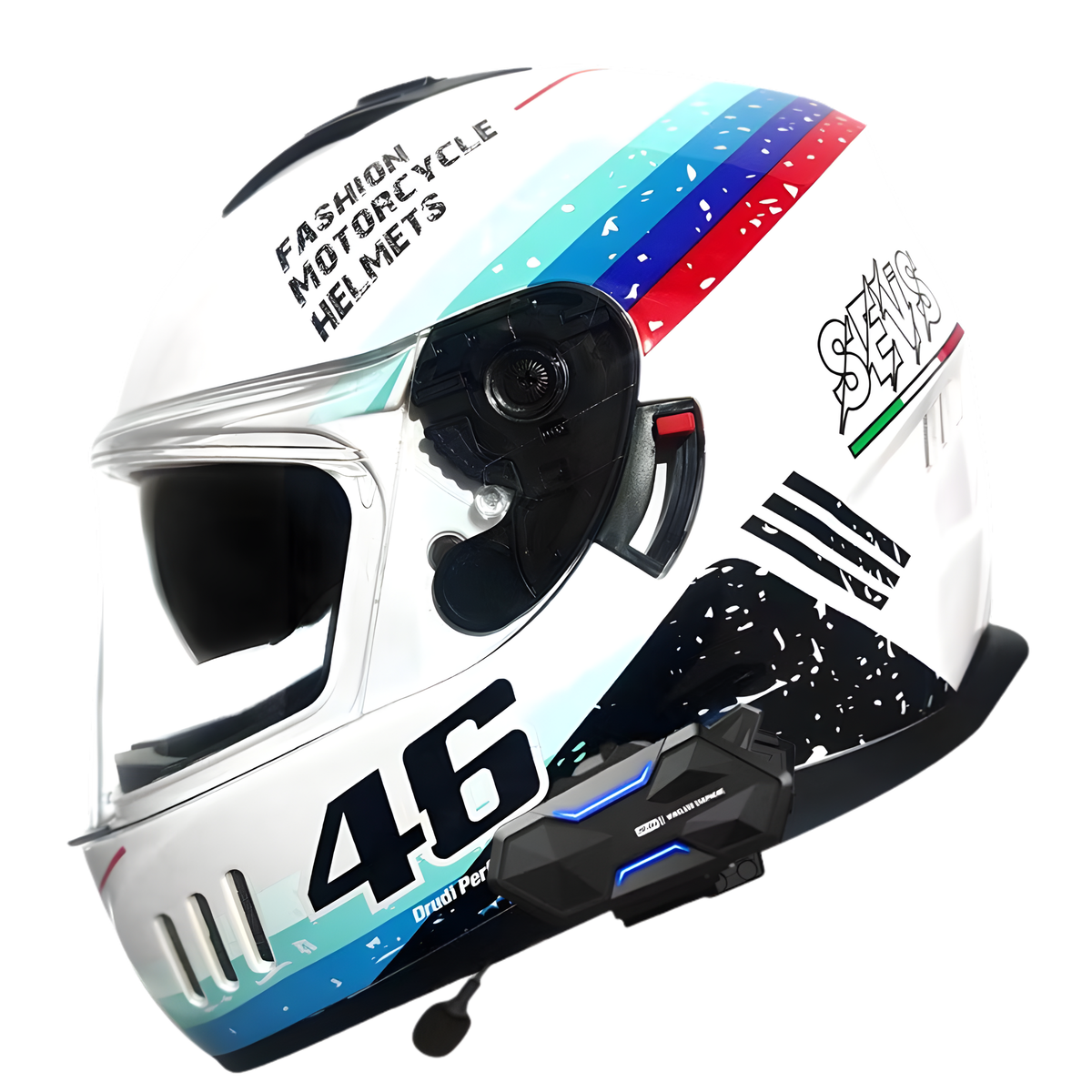 VX-1 Full Face Helmet – Bluetooth Intercom Helmet - view 3