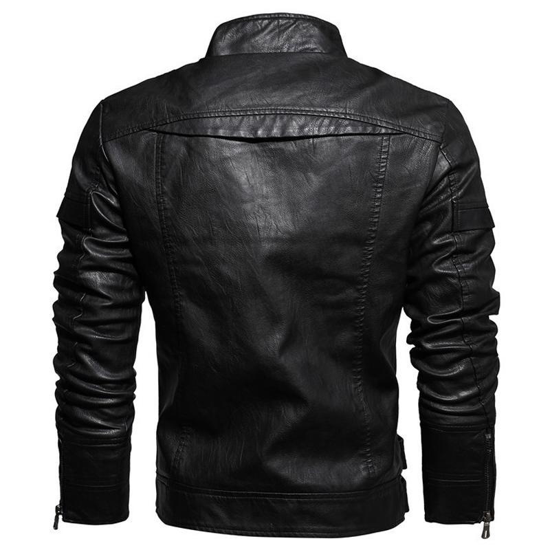 Leather Mayan Motorcycle Jacket - view 9