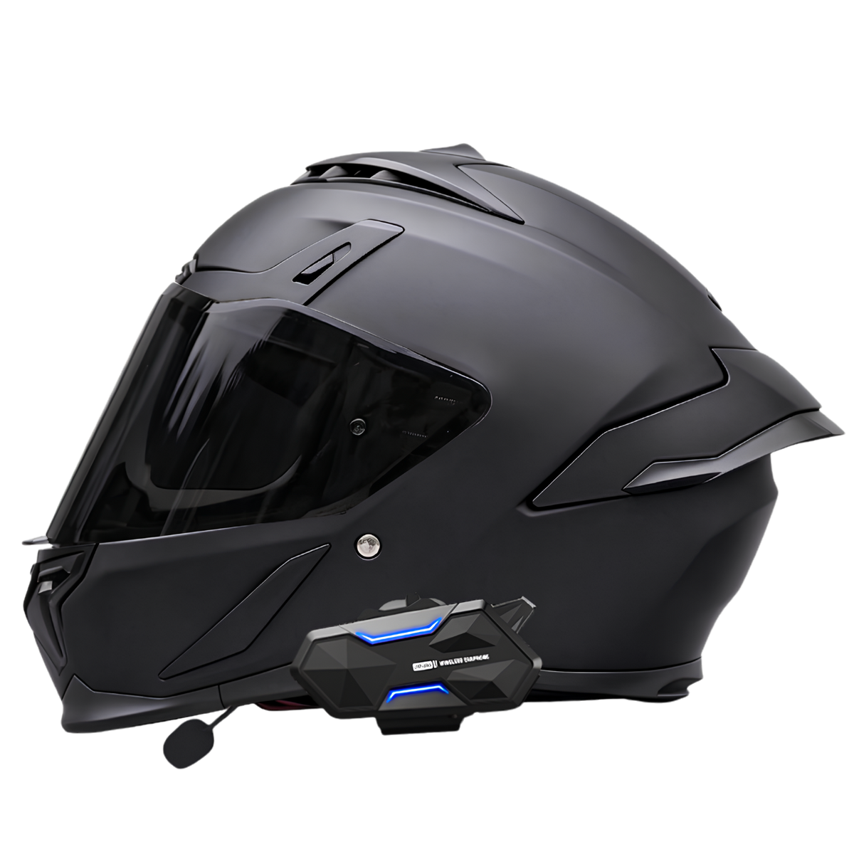 M2 Full Face Helmet with Bluetooth Intercom - view 4