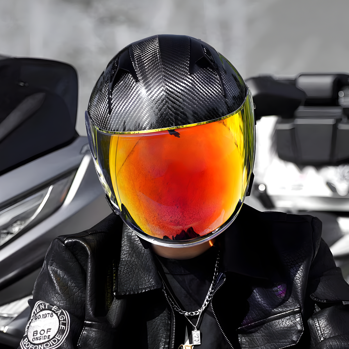 O5 Carbon Open Face Helmet - view 5