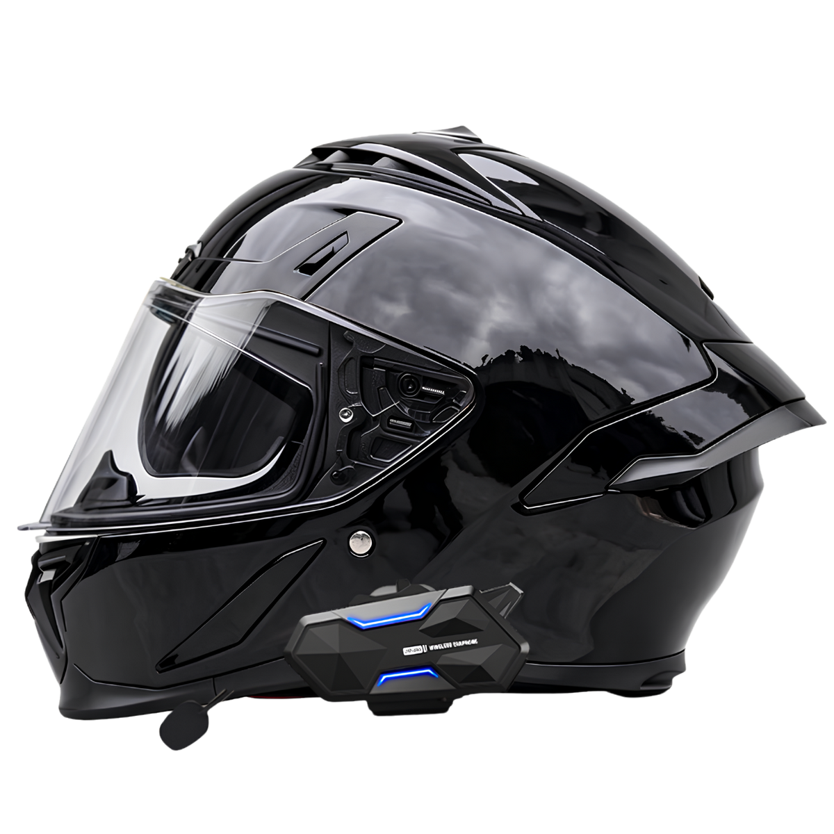 M2 Full Face Helmet with Bluetooth Intercom - view 6