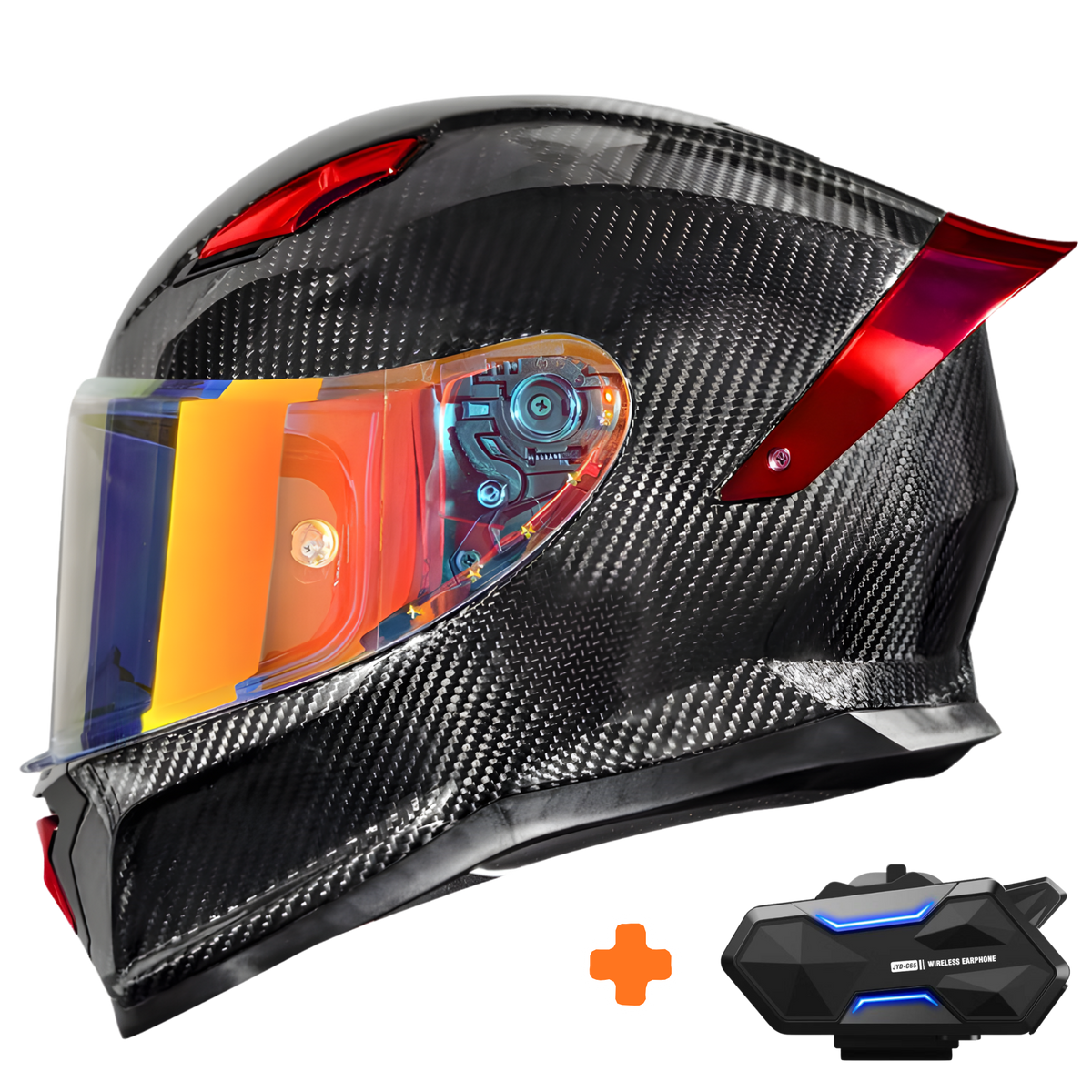 R7 Carbon Full Face Helmet - view 19