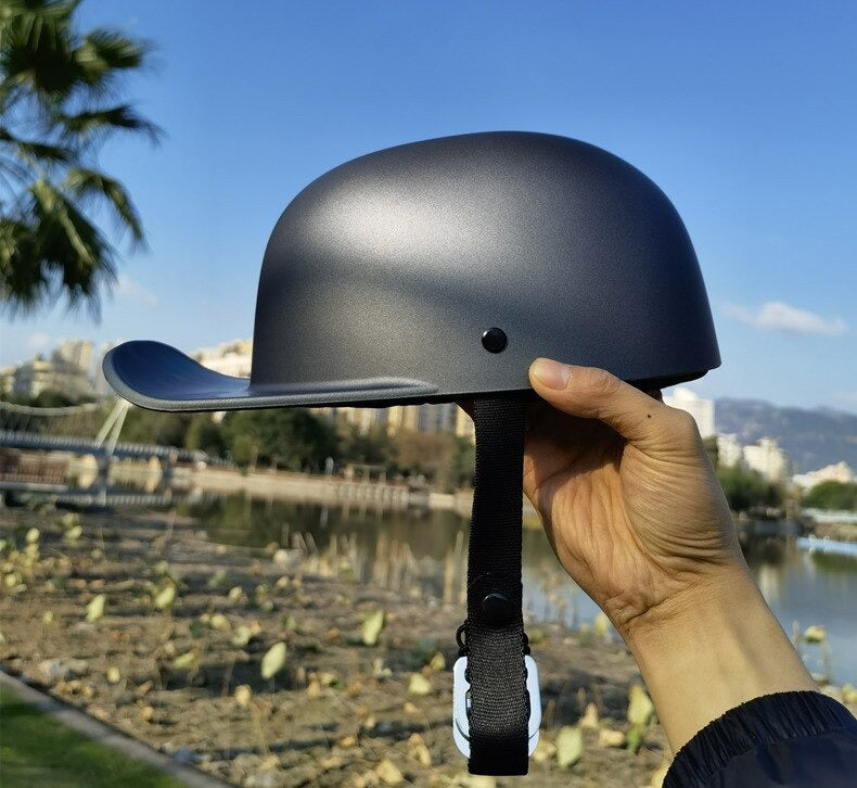 Premium Baseball Cap Motorcycle Helmet - view 19