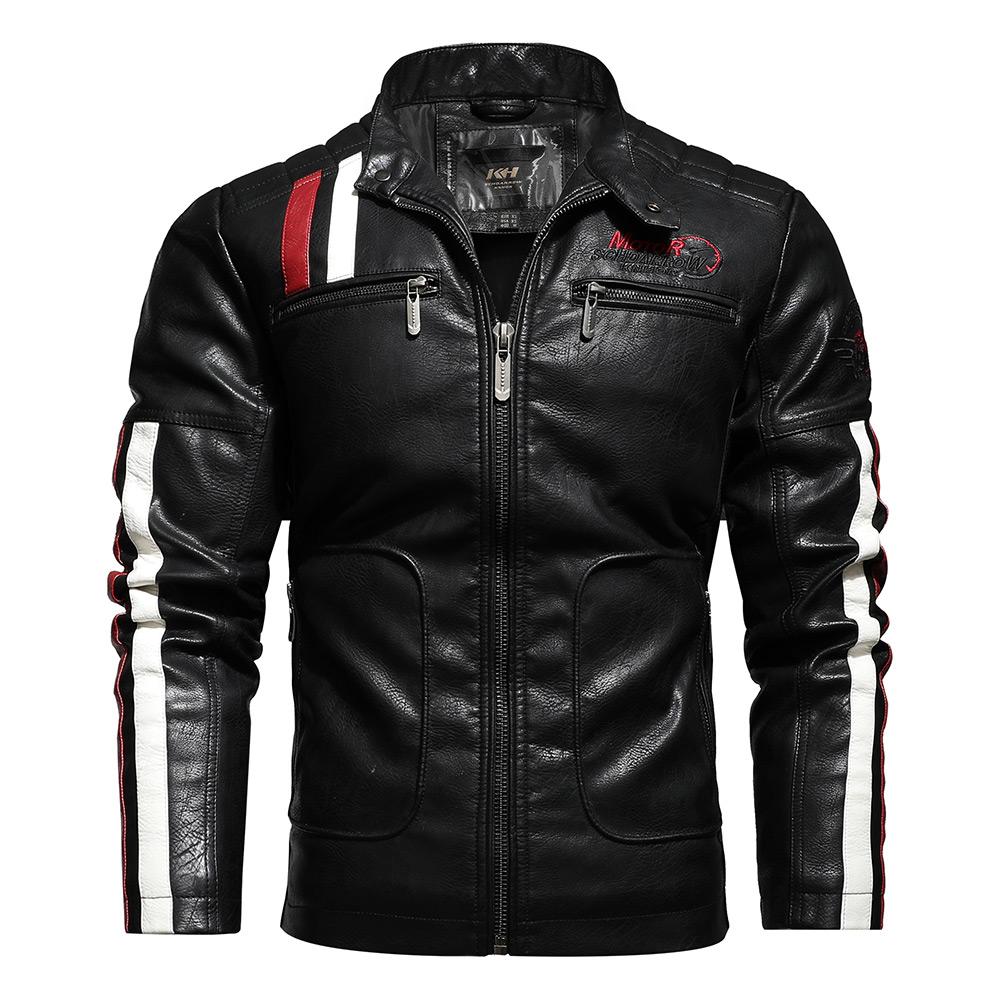 Dakota Biker Leather Jacket - view 11