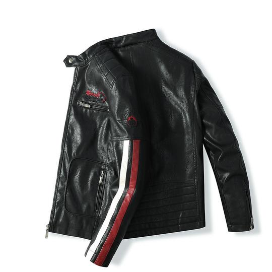 Dakota Biker Leather Jacket - view 5