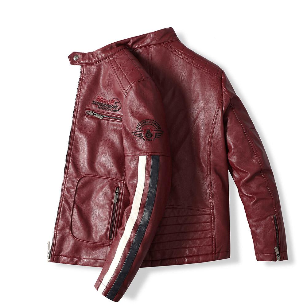 Dakota Biker Leather Jacket - view 6