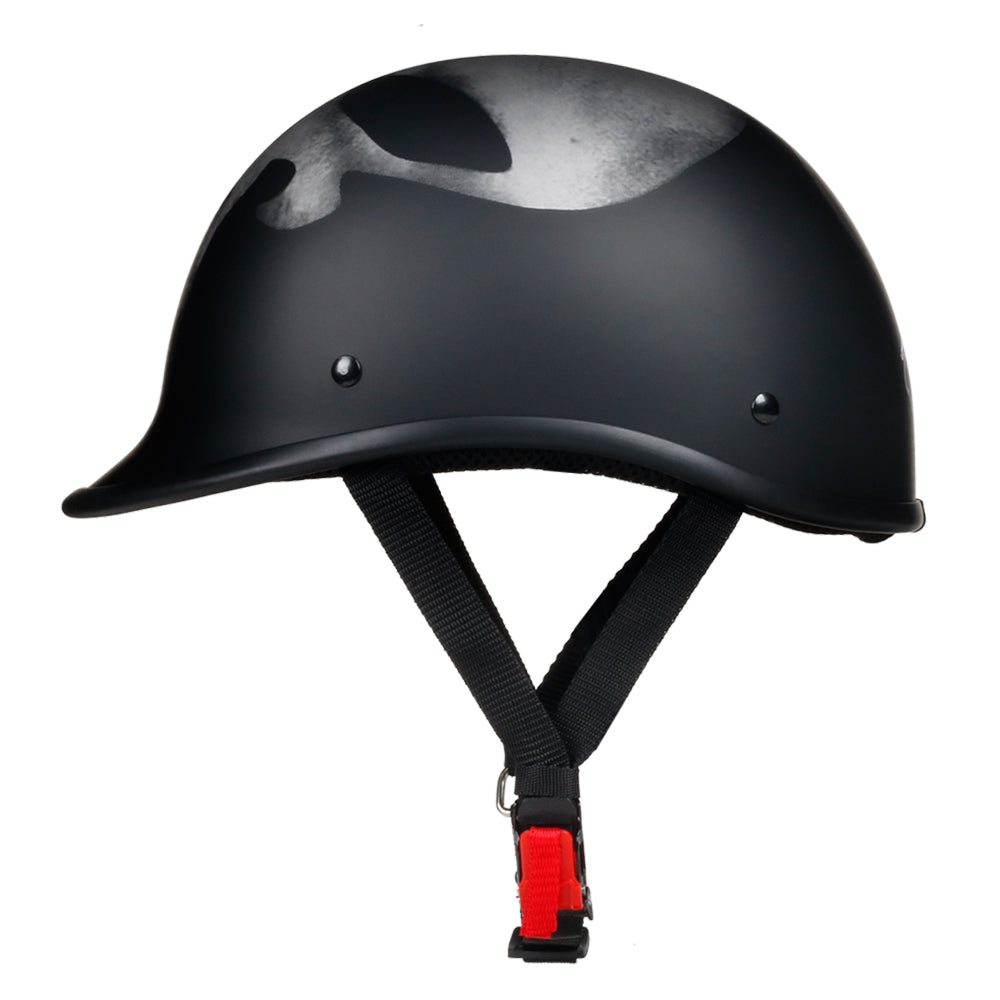 Smallest Polo SOA Half Helmet - Matte Black - view 27