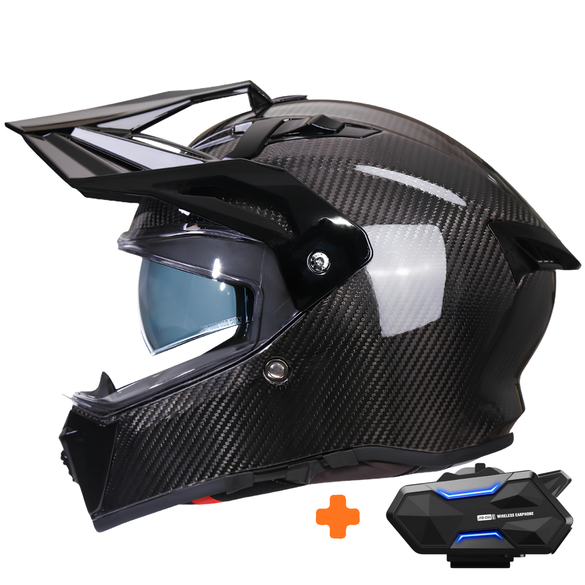 A1 Carbon Adventure Helmet - view 9