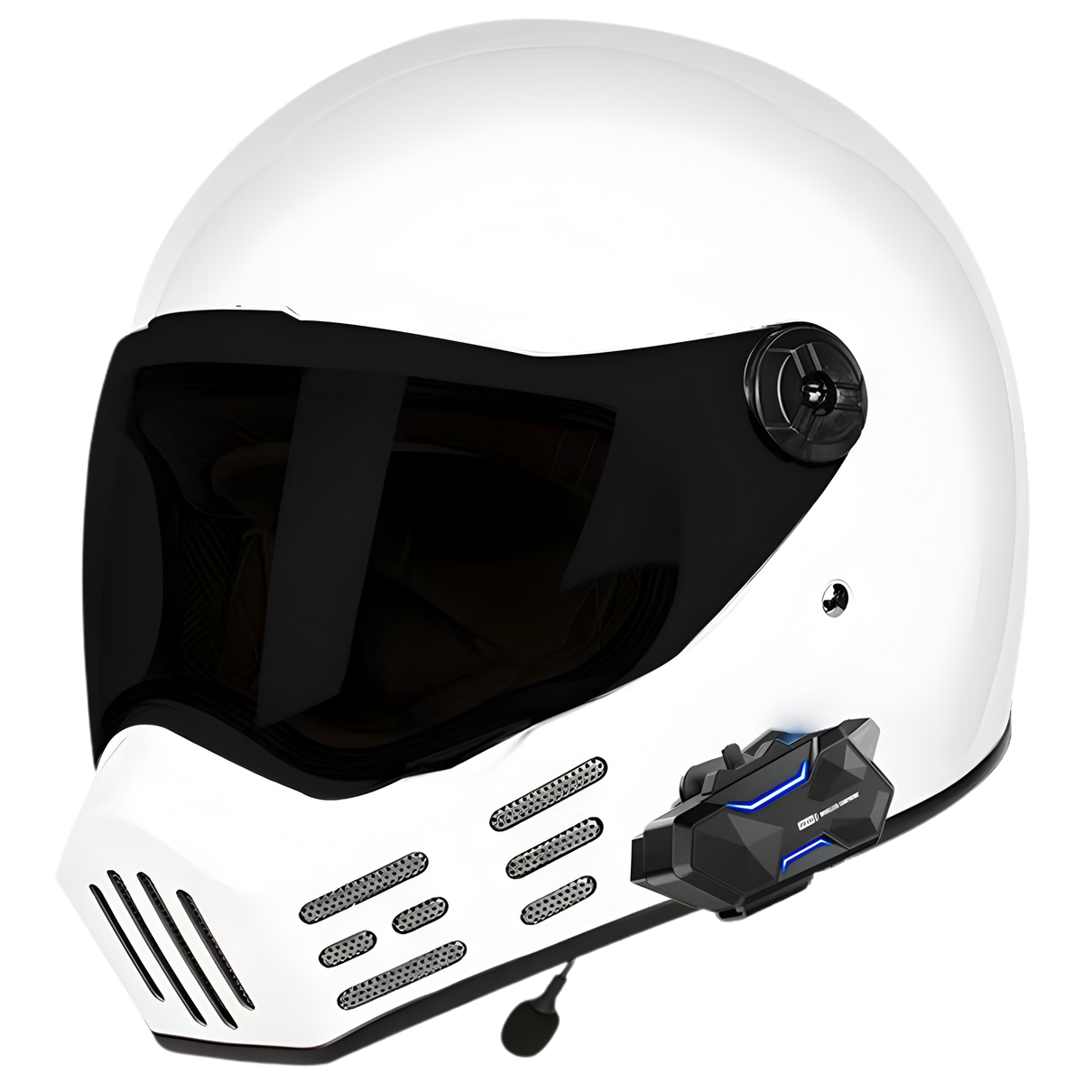 X1 Retro Helmet – Bluetooth Intercom (2–8 Riders) - view 4