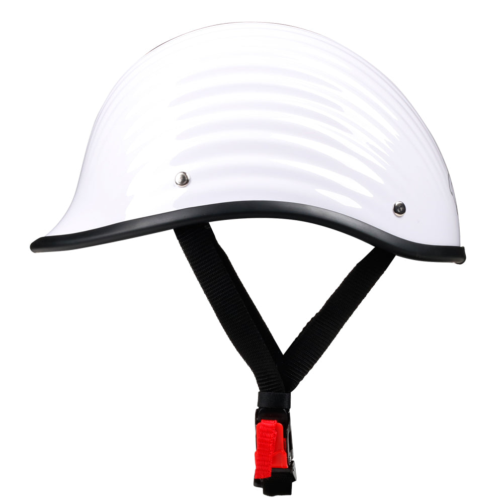 Fiber Half Helmet - White - view 2