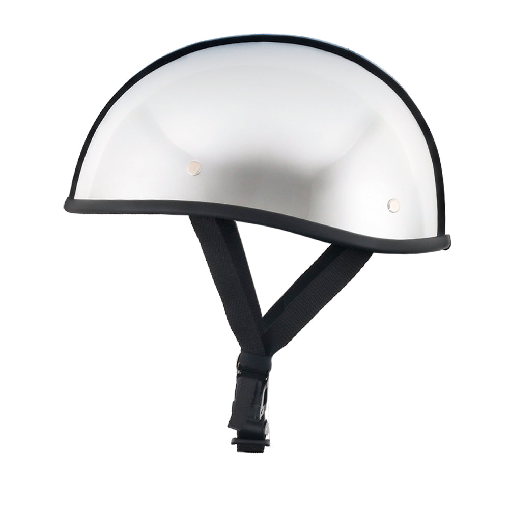 Smallest Beanie Half Helmet - Chrome - view 2