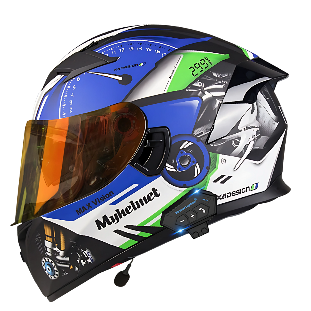 S1 Full Face Helmet - Bluetooth Headset - view 3