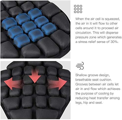Motorcycle Seat Cushion Water Fillable - view 4