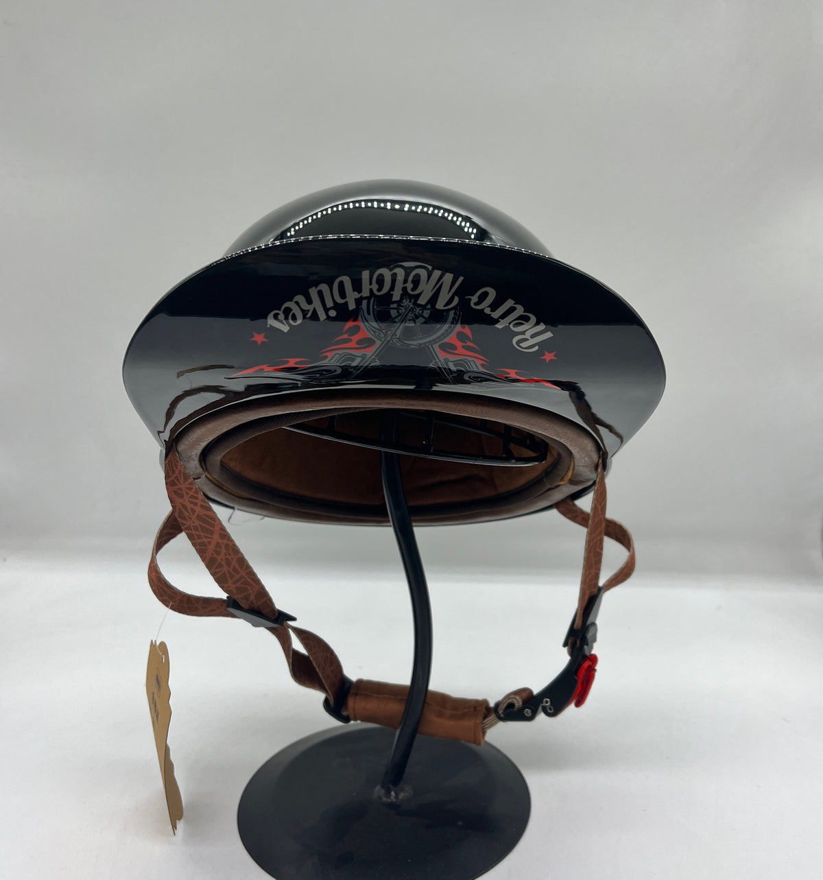 Baseball Motorcycle Helmet Built-in Visor - view 23