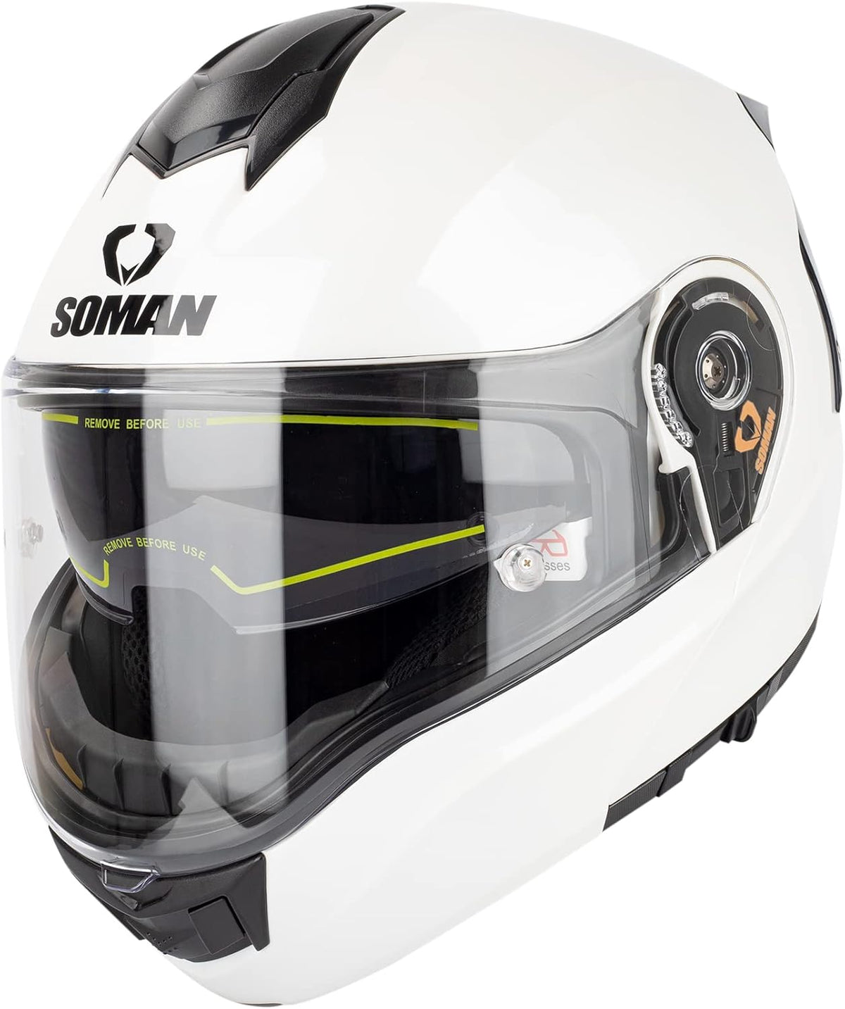 SM1 Modular Motorcycle Helmet – Dual Lens, ECE Certified - view 2