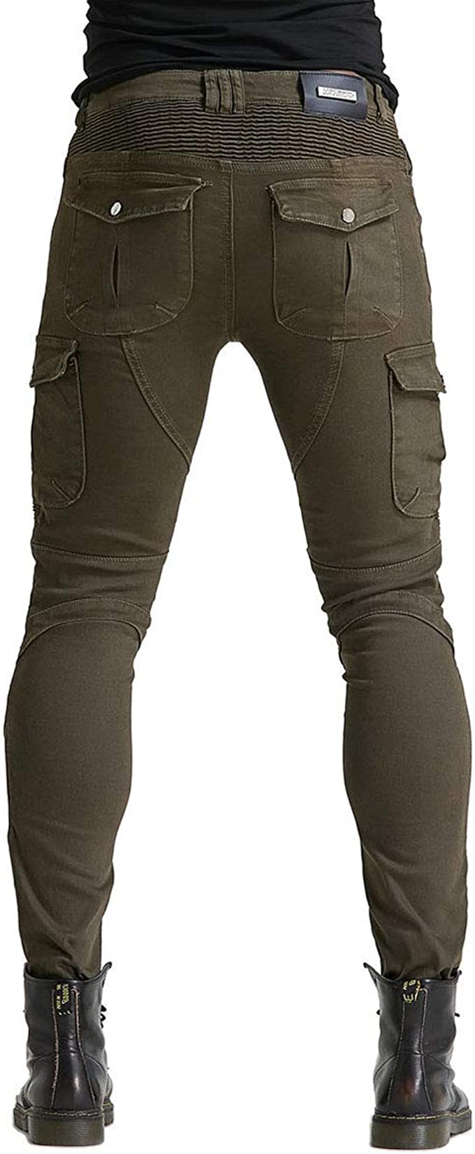 Motorcycle Riding Pants Denim Jeans Protect Pads Equipment - view 3