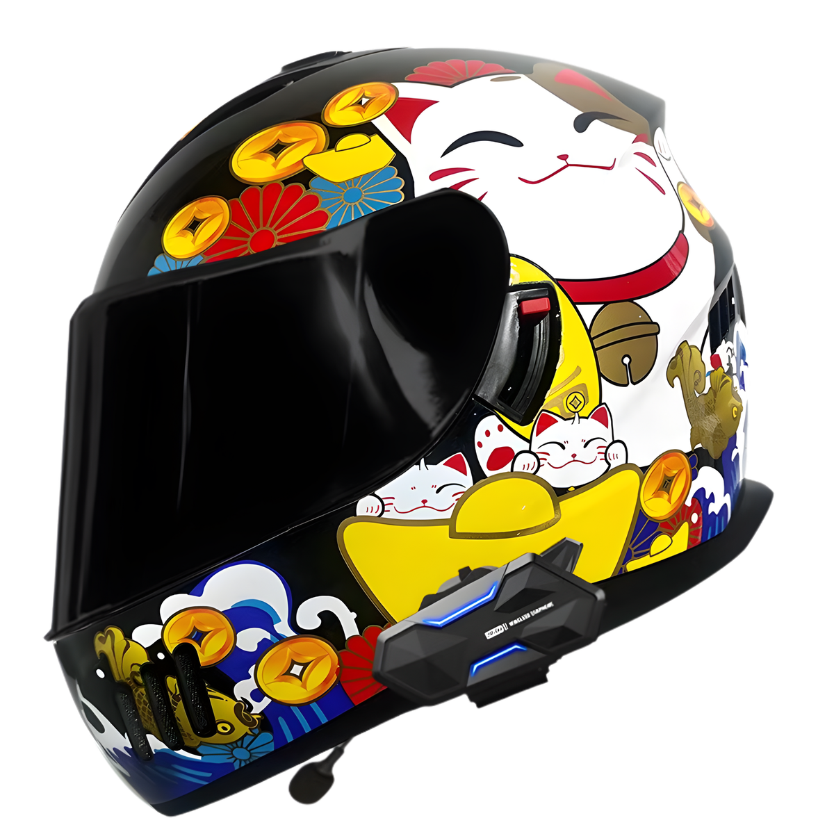 VX-1 Full Face Helmet – Bluetooth Intercom Helmet - view 9