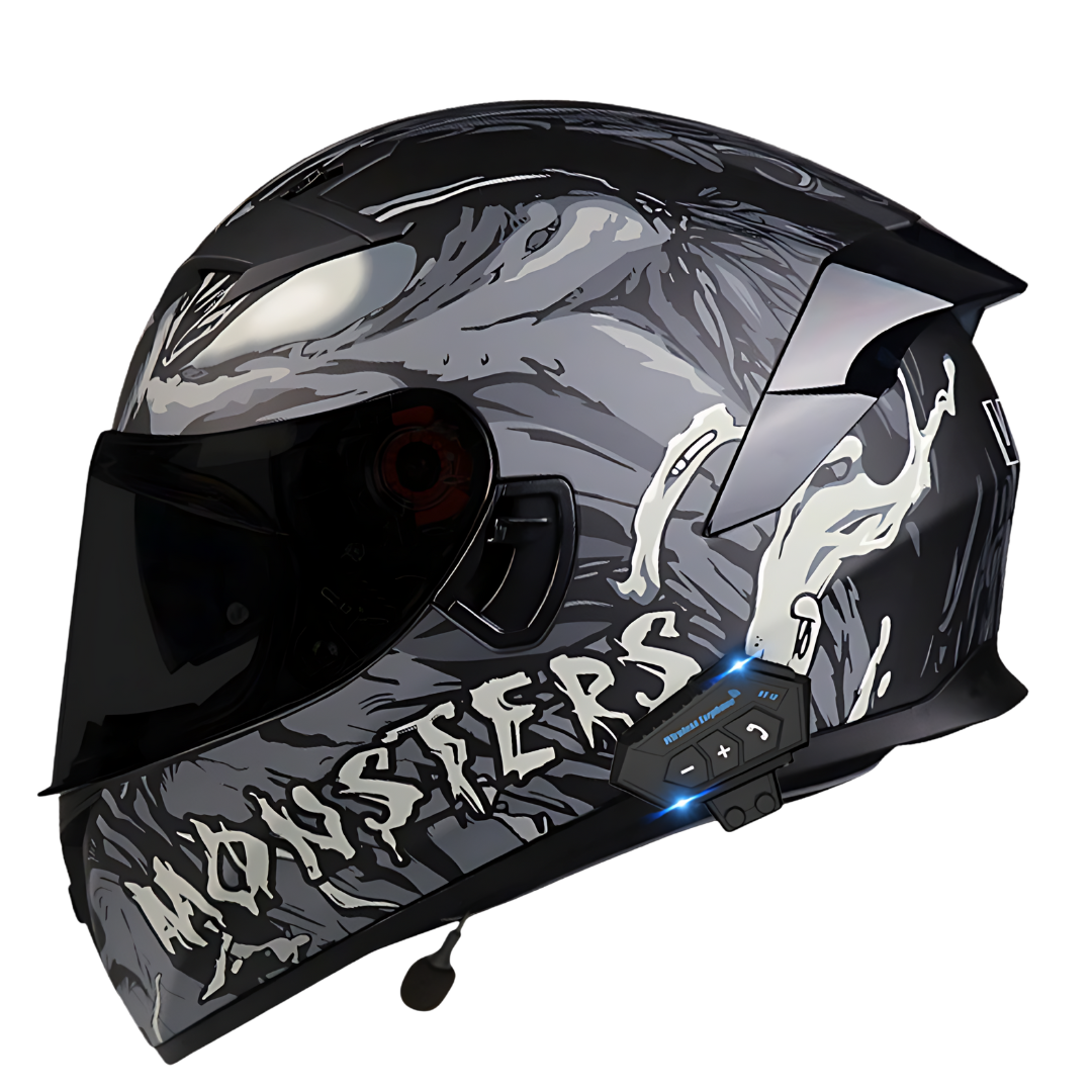 S1 Full Face Helmet - Bluetooth Headset - view 6