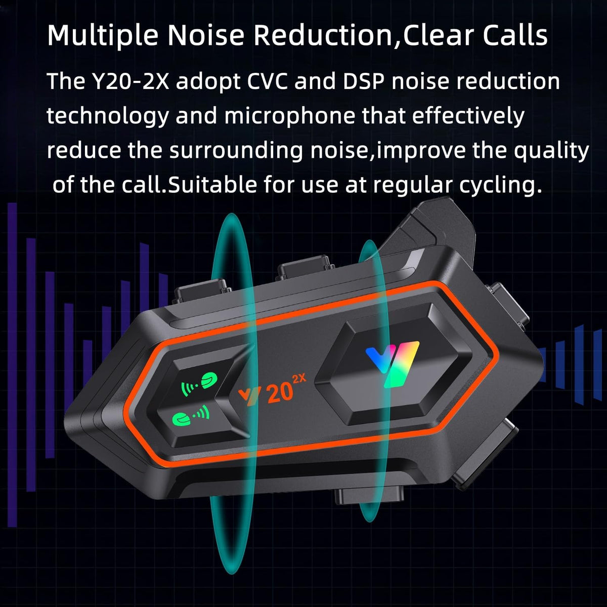 RideSound Pro R1 Bluetooth Headset - view 4