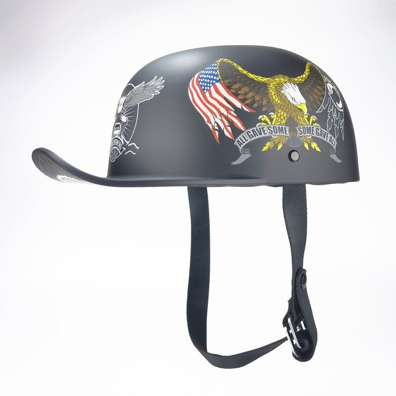 Premium Baseball Cap Motorcycle Helmet - view 12