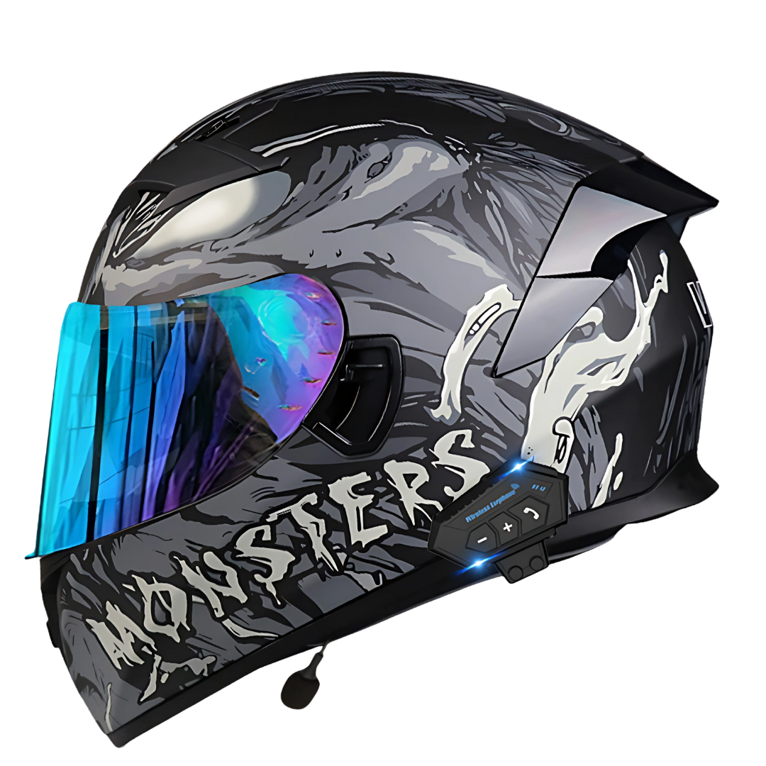 S1 Full Face Helmet - Bluetooth Headset - view 8