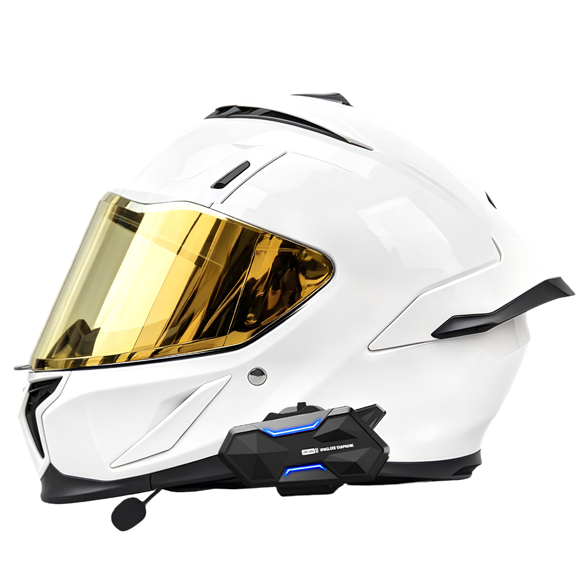 M2 Full Face Helmet with Bluetooth Intercom - view 13