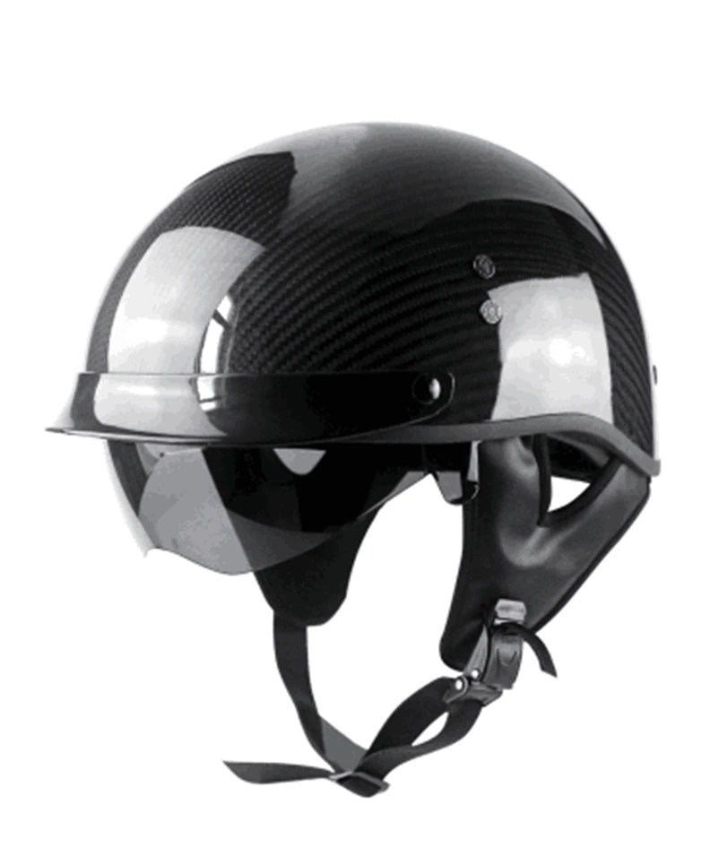 Carbon Fiber V1 Half Helmet - view 3
