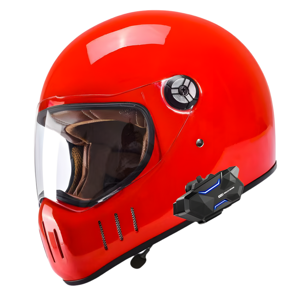 X1 Retro Helmet – Bluetooth Intercom (2–8 Riders) - view 11