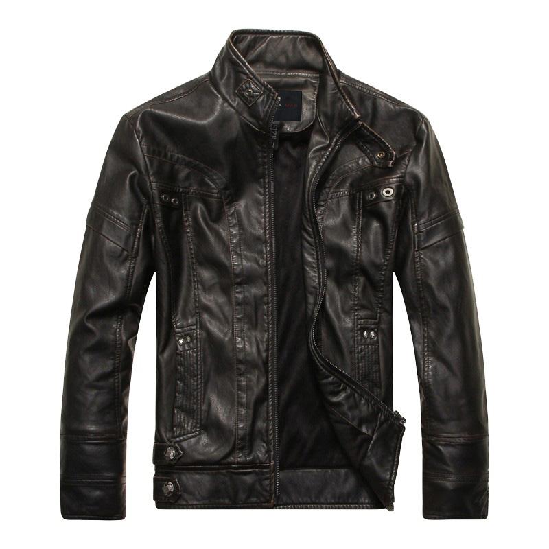 Leather Mayan Motorcycle Jacket - view 12