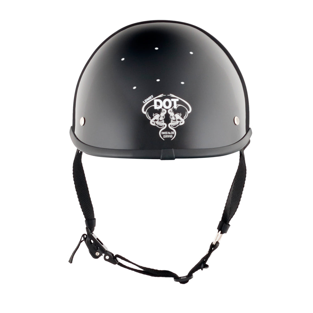 Smallest Polo SOA Half Helmet - Matte Black - view 29