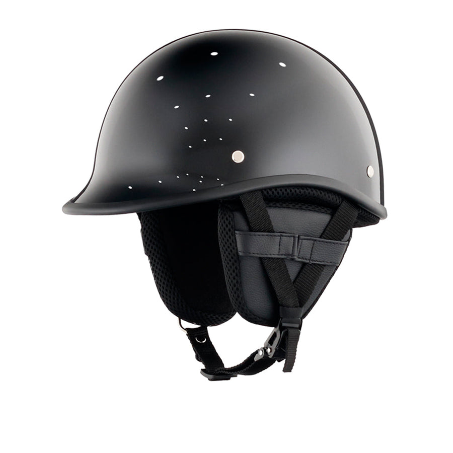 Smallest Polo SOA Half Helmet - Gloss Black