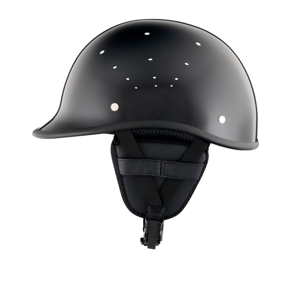Smallest Polo SOA Half Helmet - Gloss Black - view 4