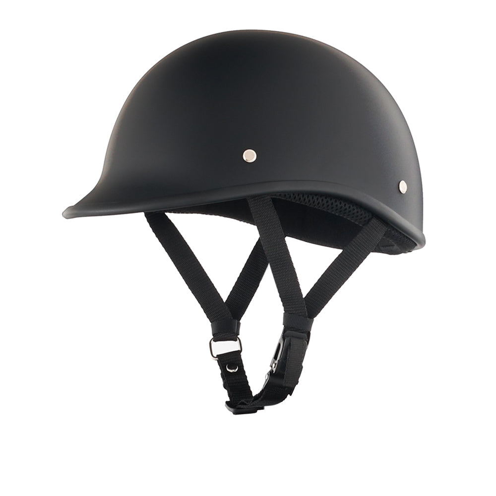 Smallest Polo SOA Half Helmet - Matte Black