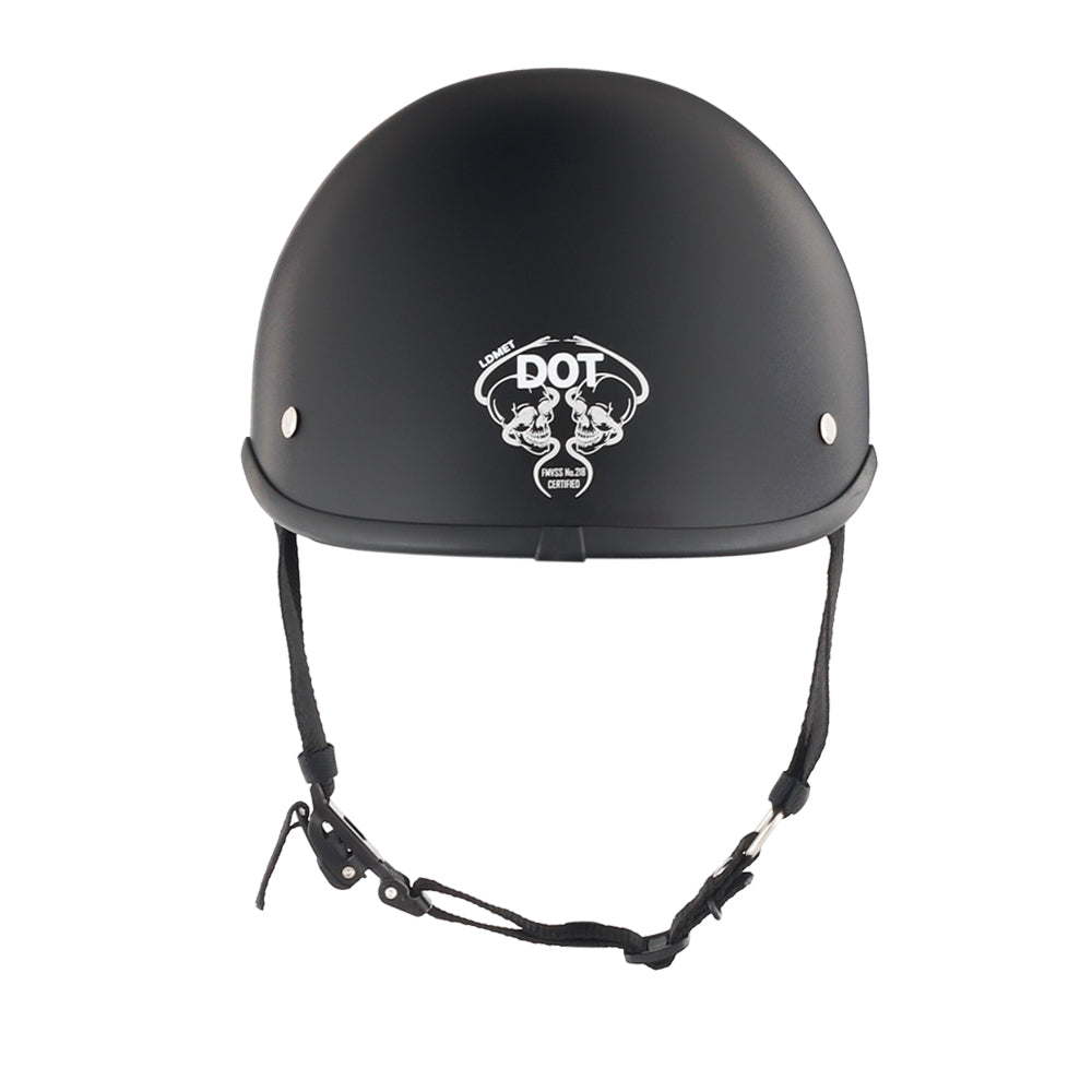 Smallest Polo SOA Half Helmet - Matte Black - view 7