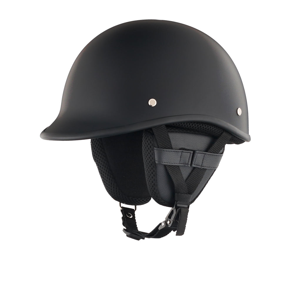 Smallest Polo SOA Half Helmet - Matte Black - view 4