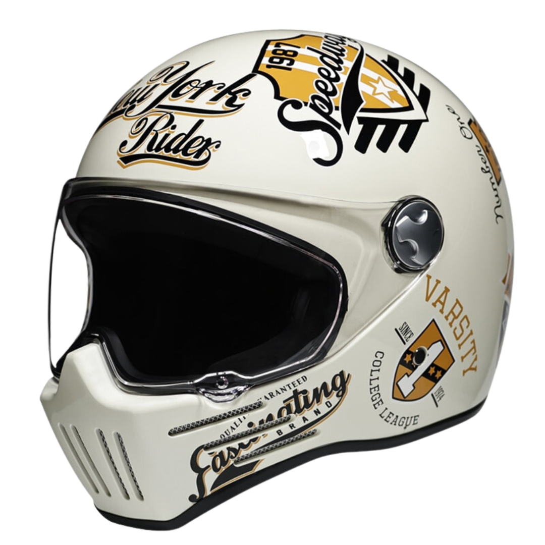Z-728 Retro Full Face Helmet - view 7