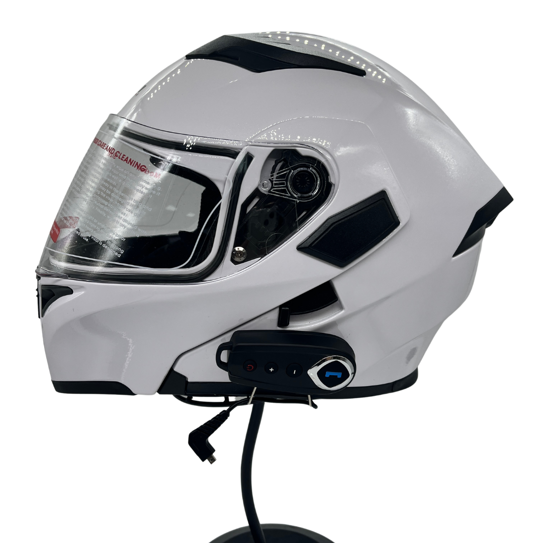 R3 Modular Full Face Helmet - Bluetooth Headset - view 11