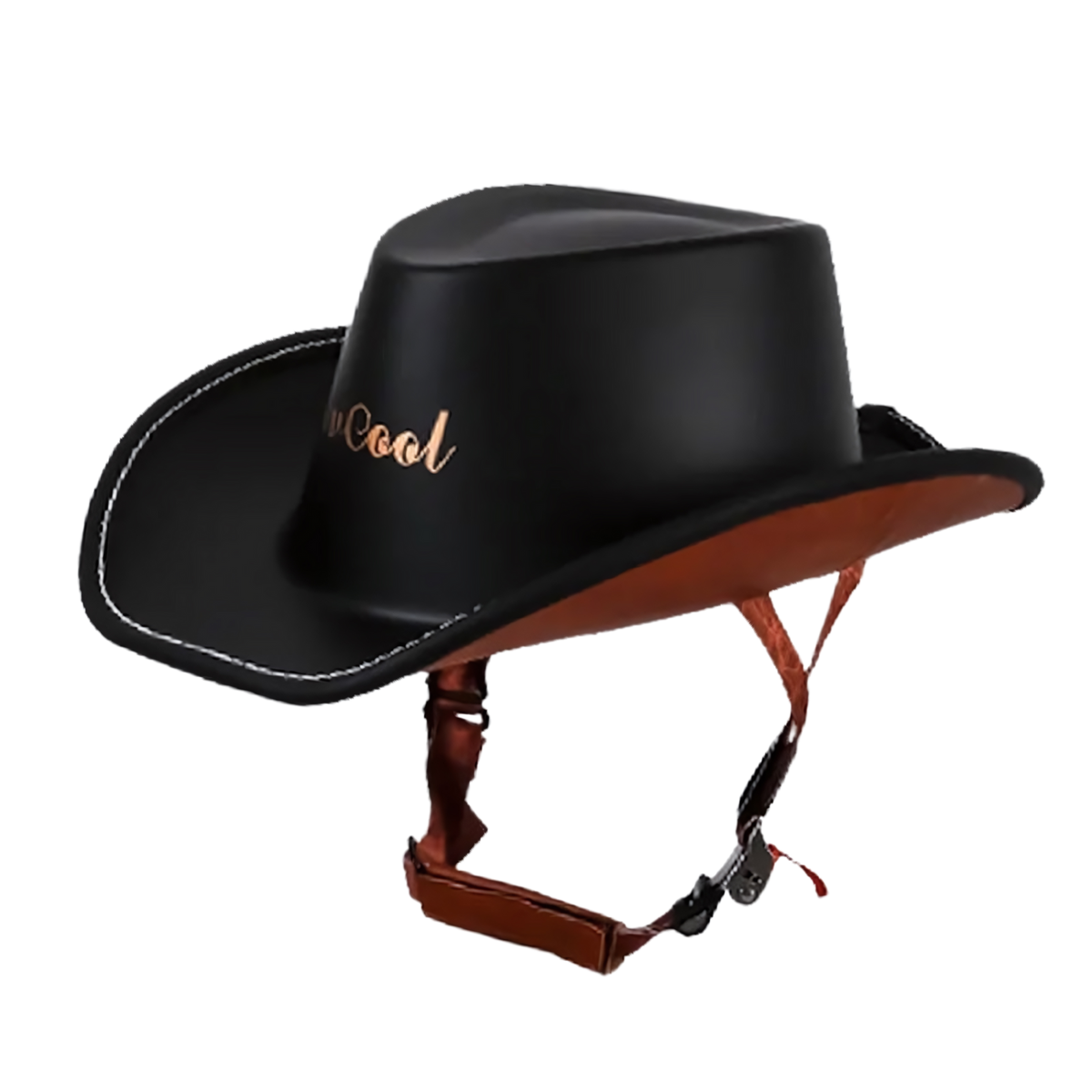 Retro Cowboy Motorcycle Half Helmet - view 6