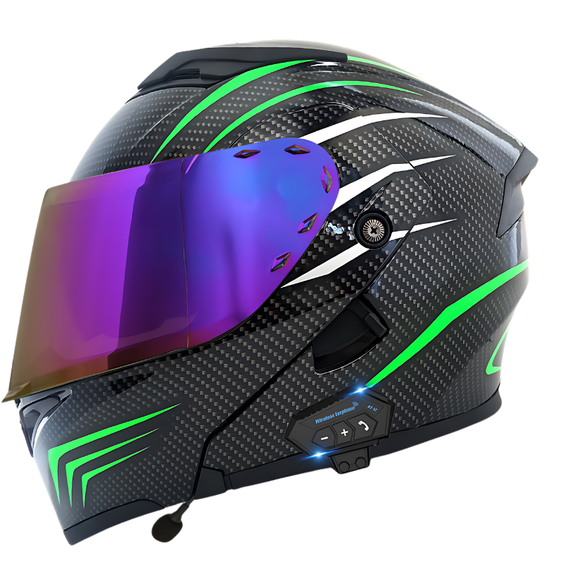 K1 Colored Modular Helmet - Bluetooth Headset - view 31