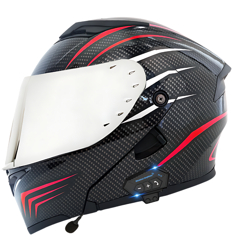 K1 Colored Modular Helmet - Bluetooth Headset - view 34