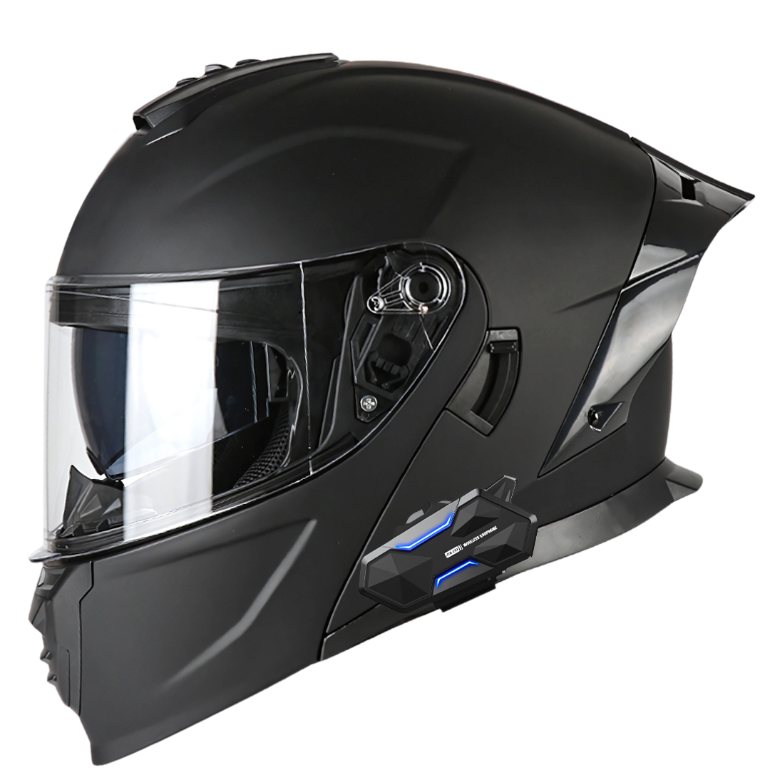 K4 Intercom Modular Helmet with Bluetooth – 2-8 Riders Intercom - view 10