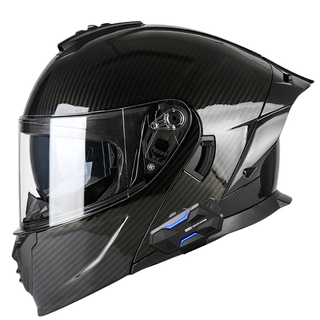 K4 Intercom Modular Helmet with Bluetooth – 2-8 Riders Intercom - view 9